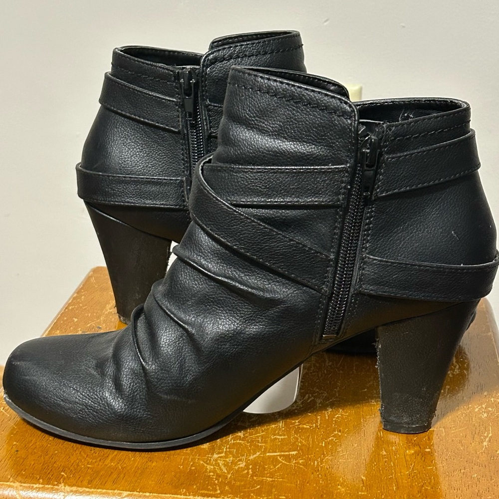 Fergalicious Black Ankle Booties